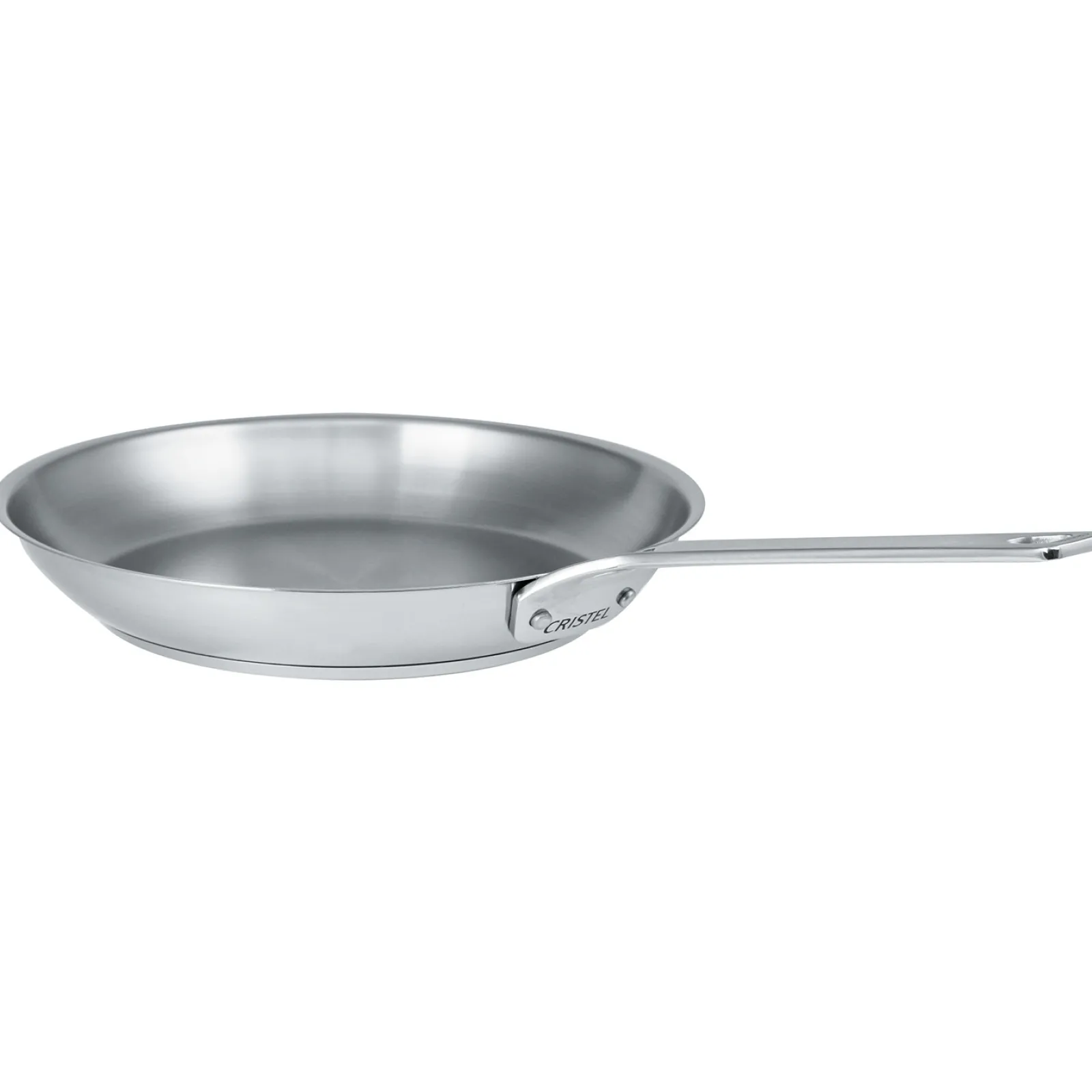 CRISTEL Poêle en inox brossé