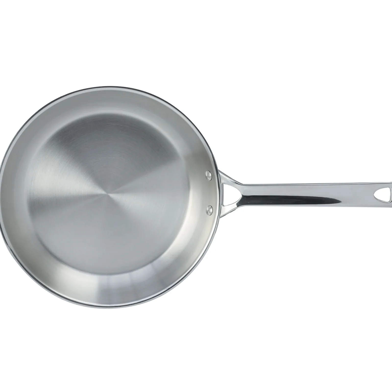 CRISTEL Poêle en inox brossé