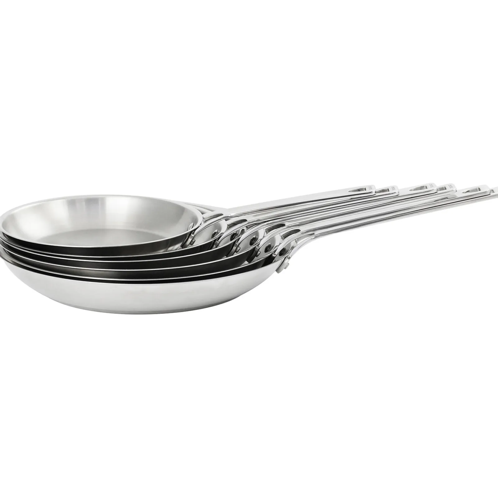 CRISTEL Poêle en inox brossé