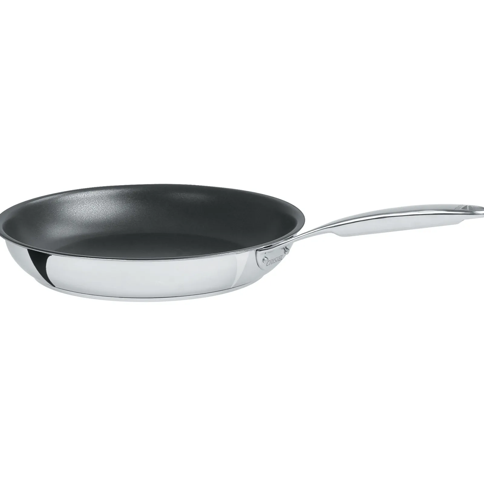 CRISTEL Poêle inox anti-adhésif Exceliss+