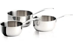 CRISTEL Série de 3 casseroles Master
