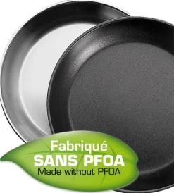 CRISTEL Wok inox - anti-adhésif Exceliss